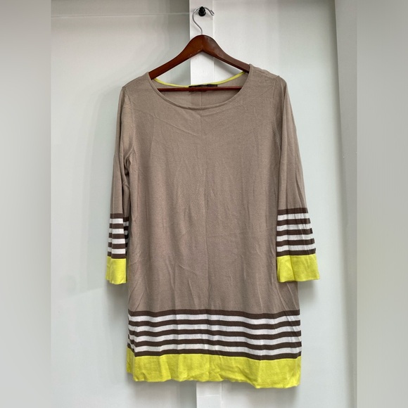 The LIMITED (Original) Outback Red colorblock stripe tunic sweater - size XL🔻 - Picture 2 of 6